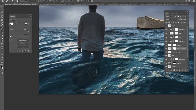Photoshop Tutorial: My 1 hour edit challenge смотреть онлайн