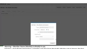 Oracle Essbase Cloud - Create Dimension Build Rule