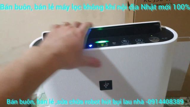 Cách sử dụng máy lọc không khí Sharp KC-J50-W đơn giản - 0914408389 смотреть онлайн