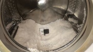 Experiment - 10 kg Sea Salt- in a Washing Machine - Centrifuge