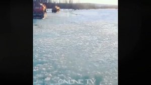 Работа дальнобойщиком на севере.  Экстрим на зимнике.