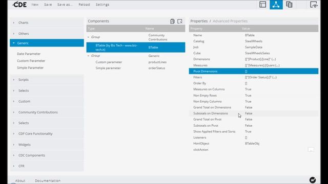 BTable - A Drill Anywhere Component for Pentaho CDE - 08 InsideCDE смотреть онлайн