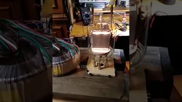 Усилитель на лампе ГУ81. смотреть онлайн