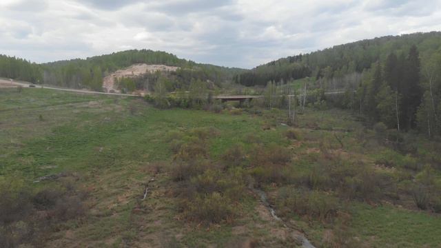 Пролёт над рекой Седяшка. Рыбаки. Башкортостан. Май 2018 смотреть онлайн