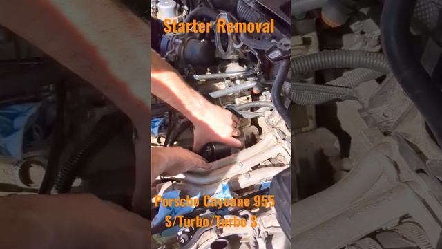 EASY Starter Removal - Porsche Cayenne 955 S/Turbo/Turbo S