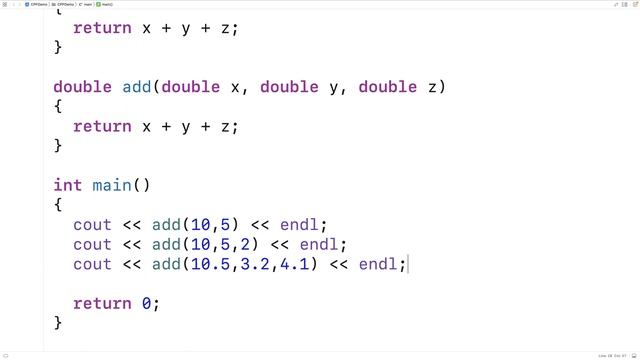 Function Overloading | C++ Tutorial