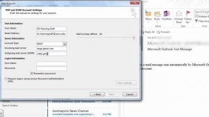 Configure Outlook 2013 for Gmail in Windows 7