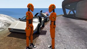 Beamng drive - Падение с обрыва 36 | HITGAMEZ