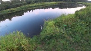 На рыбалку с женой /  Ночевка в палатке на берегу реки / Отдых на природе