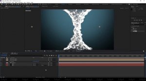Создание симуляции, эффекта воды и жидкости в after effects