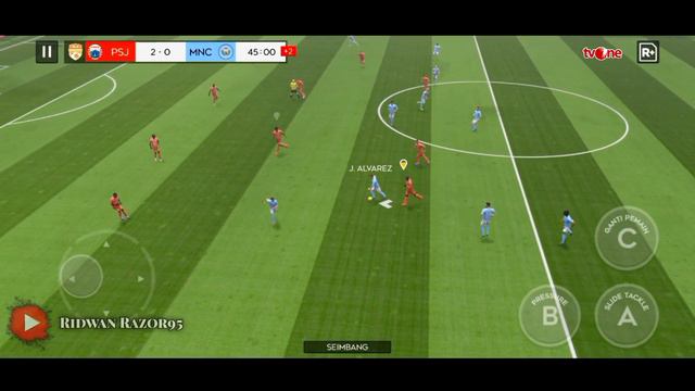 DLS24 PERSIJA JAKARTA vs MANCHESTER CITY - SIARAN TVONE