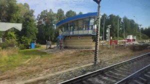 Из окна вагона поезда Стриж