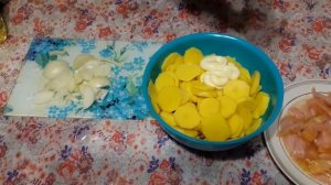 Запеченный картофель с куриной грудкой под сыром/Вкусный и простой ужин