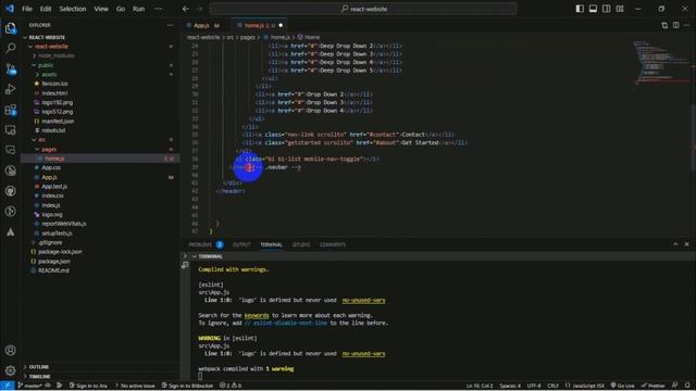 How to Create a React website from an HTML template in just 10 minutes!