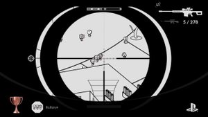 Geometric Sniper Z Bullseye trophy