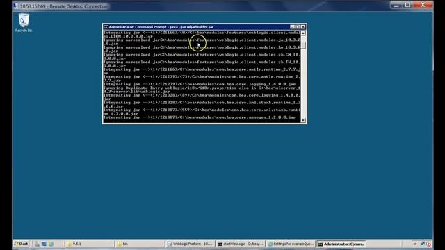 Steps to create required Weblogic client JAR files used to connect to a WebLogic JMS queue смотреть онлайн