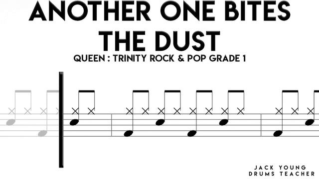 Another One Bites The Dust Trinity Rock & Pop Drums Grade 1 смотреть онлайн