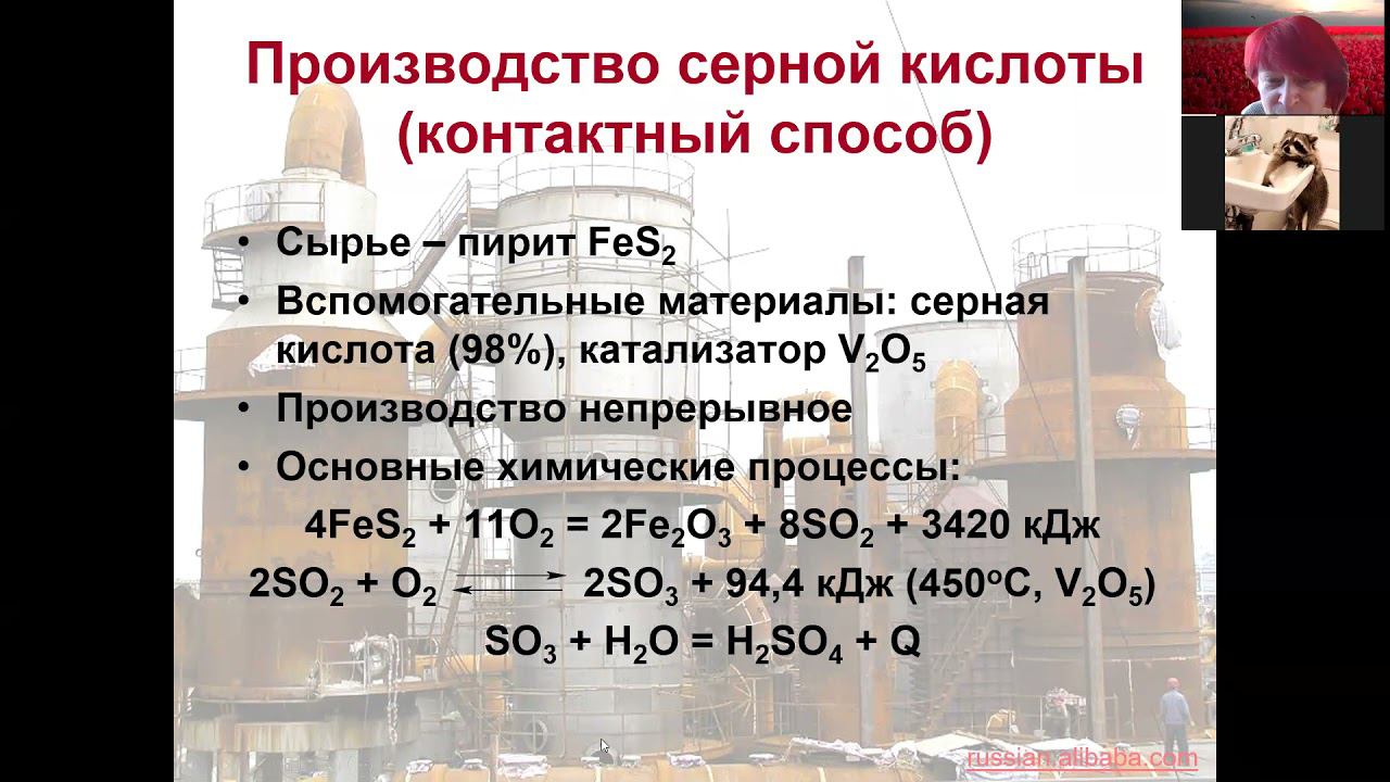 Химическая промышленность 3 конкретные процессы