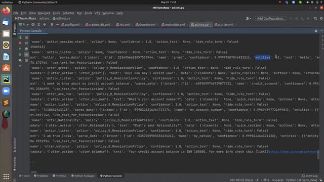 HOW TO STORE THE CONVERSATIONS TO CSV/TXT FILE IN RASA X | INNOVATE YOURSELF смотреть онлайн