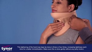 How to wear Tynor Cervical Orthosis Philadelphia