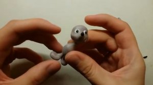Лепим Ёжика из мультика 'Трям, Здравствуйте!' из FIMO