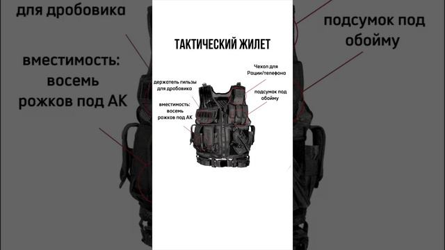 Тактический жилет