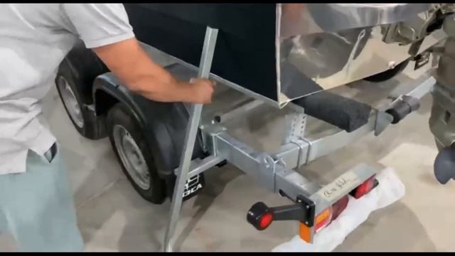 Ворота для лодочного прицепа .