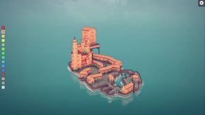 Townscaper - часть 1. Начинаем строительство