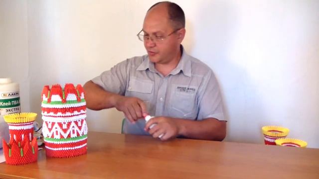 Храм Василия Блаженного | #26 занятие. Модульное оригами. Храм из бумаги своими руками шаблоны смотреть онлайн