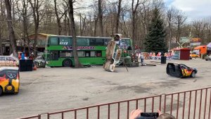 Шоу Каскадёров в парке Победы Ставрополь