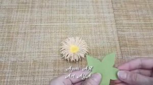 Три цветка/Фоамиран/Повязка для волос Three flowers/Foamiran/Hair band