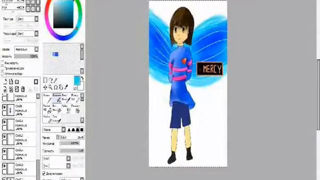 (Speedart) The two faces of one soul (UnderTale) смотреть онлайн