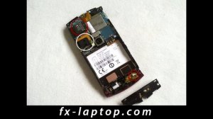 Disassembly Sony Ericsson Vivaz U5i - Battery Glass Screen Replacement