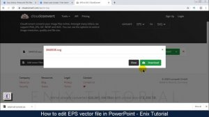 Edit EPS File in PowerPoint - How to open EPS File in PPT