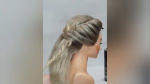 Прическа с новой техникой плетения /HAIRSTYLE WITH BRAIDING TECHNIQUE