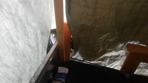 Прицеп - палатка. Вид из под крышки. #прицепсвоимируками