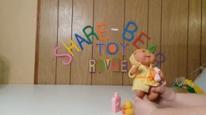 Share-Bear Toy Review Cabbage Patch Kid Baby Bubbles n Bath