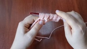 ??Бомбический Узор для вязания роскошного Шарфа