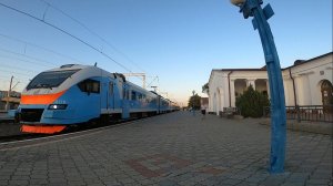 Как бесплатно ездить на электричке по Крыму. Поездка в Евпаторию. Электричка Саки-Евпатория.