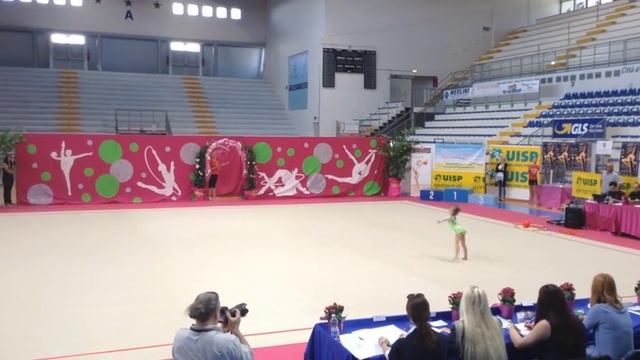 Христофи София Диана 2010 год , Италия соревнование по художественнои гимнастике 5лет смотреть онлайн