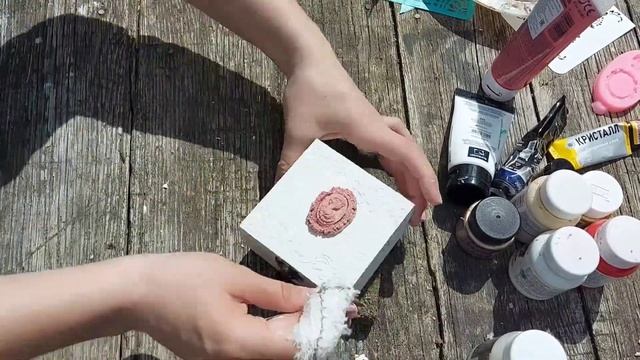 МК ШКАТУЛКА ПРЕКРАСНОЙ ДАМЫ