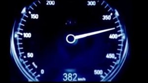 Derestricted bugatti chiron 0-500 km/h