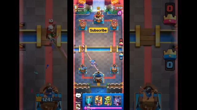 How to Active King Tower with Magic Archer ?? #shorts #short