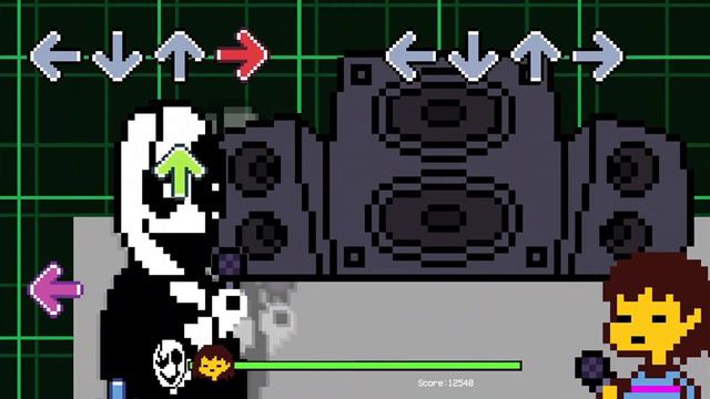Friday Night Funkin Vs W.D Gaster mod смотреть онлайн