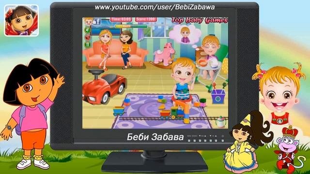 Малышка Хейзел на прогулке с мамой, видео игра для детей