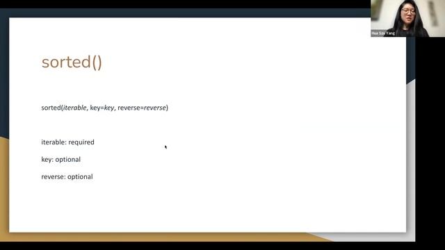 Lambda functions and an application to sorting
