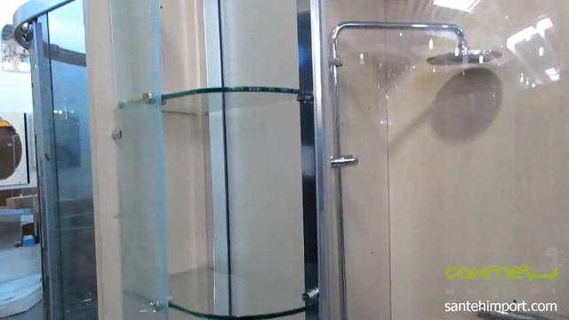 Душевая кабинка Appollo (Китай) с деревянным настилом TS-685/TS-686 (www.santehimport.com)