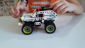 Tech bricks. Аналог лего техник полицейский джип