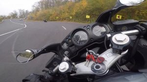 HONDA CBR 1100 XX warmup drive