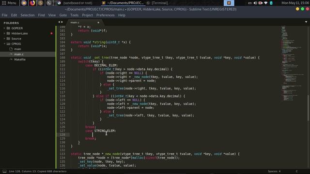 // Алгоритмизация #6 // Двоичное дерево // смотреть онлайн